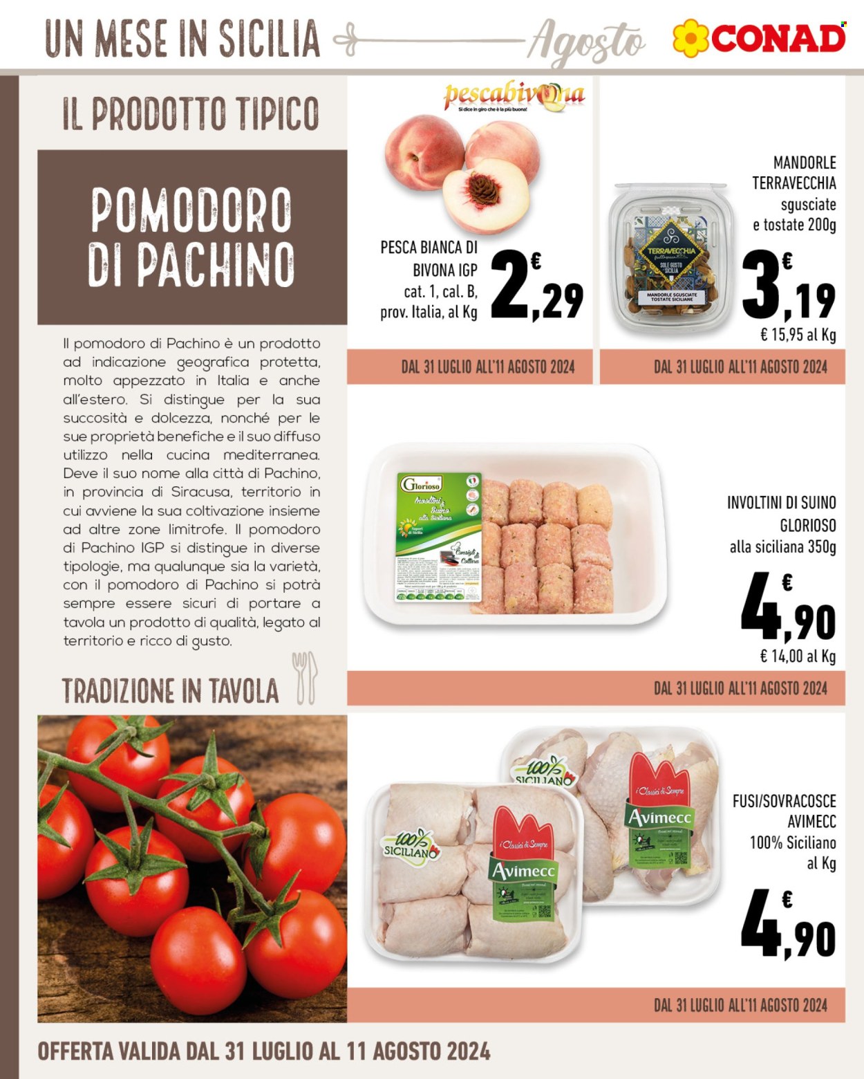 Volantino Conad - 31/7/2024 - 31/8/2024. Pagina 6