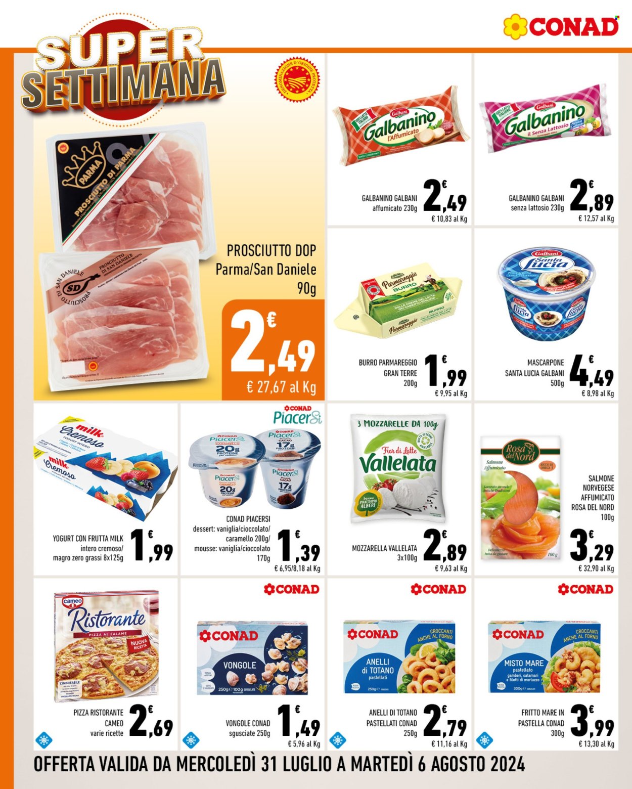 Leták Conad - 31.7.2024 - 6.8.2024. Strana 4