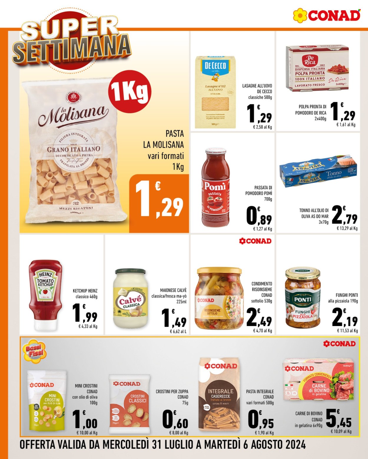 Leták Conad - 31.7.2024 - 6.8.2024. Strana 6