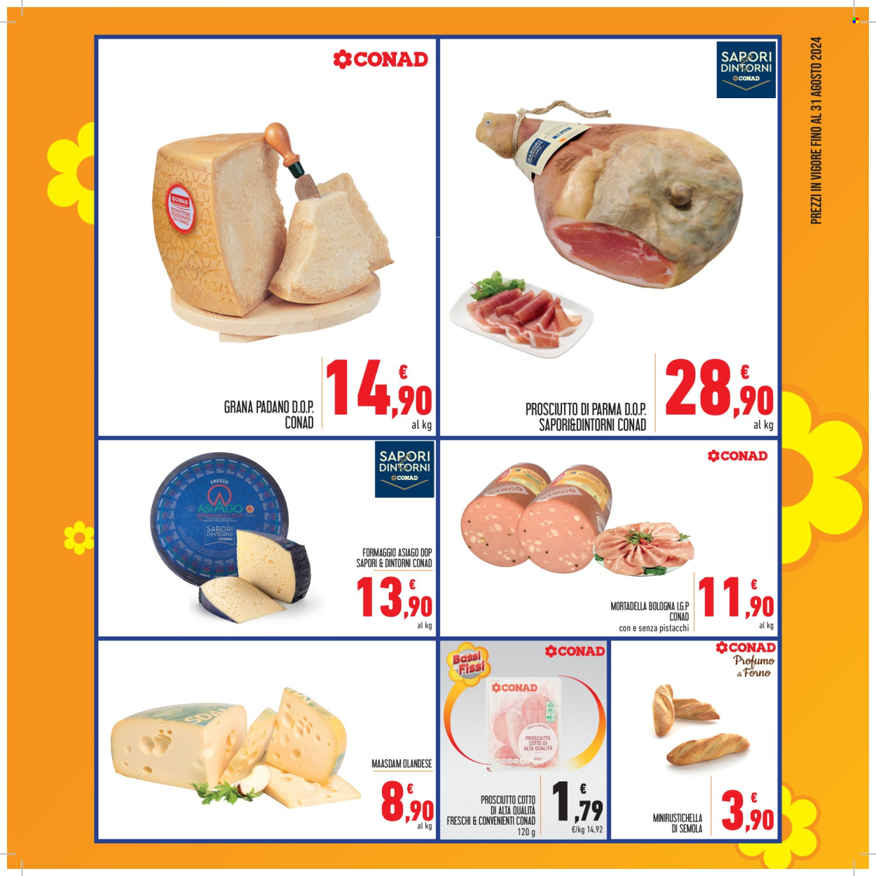 Leták Spesa Facile Conad - 1.8.2024 - 31.8.2024. Strana 3
