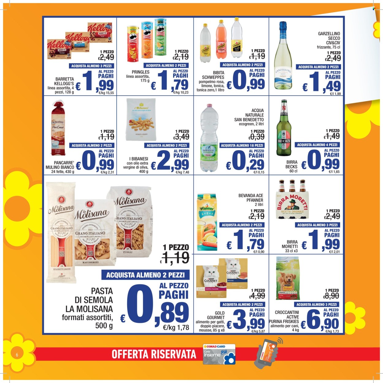 Leták Spesa Facile Conad - 1.8.2024 - 31.8.2024. Strana 6