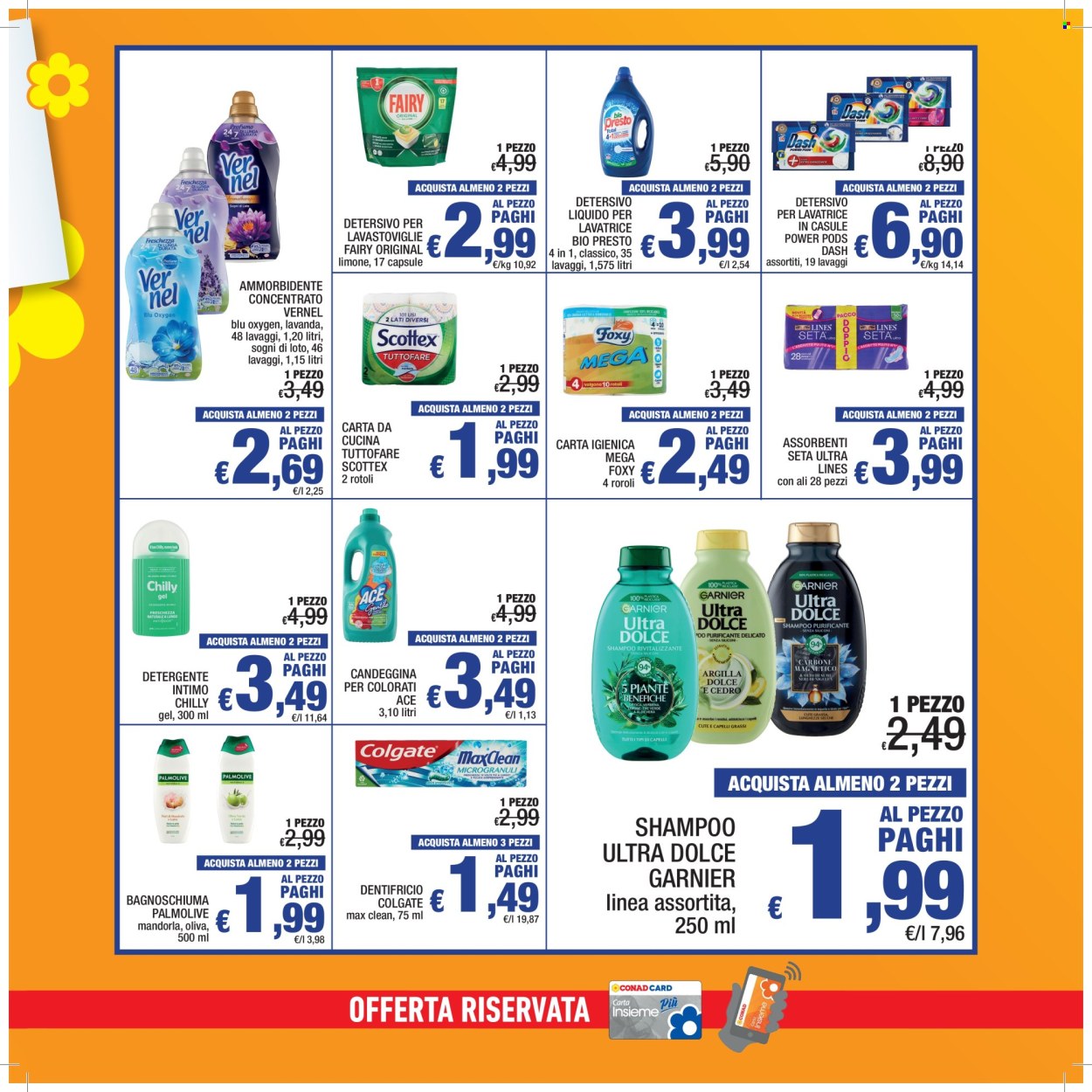 Leták Spesa Facile Conad - 1.8.2024 - 31.8.2024. Strana 7