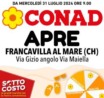 Volantino Conad - 31/7/2024 - 9/8/2024.