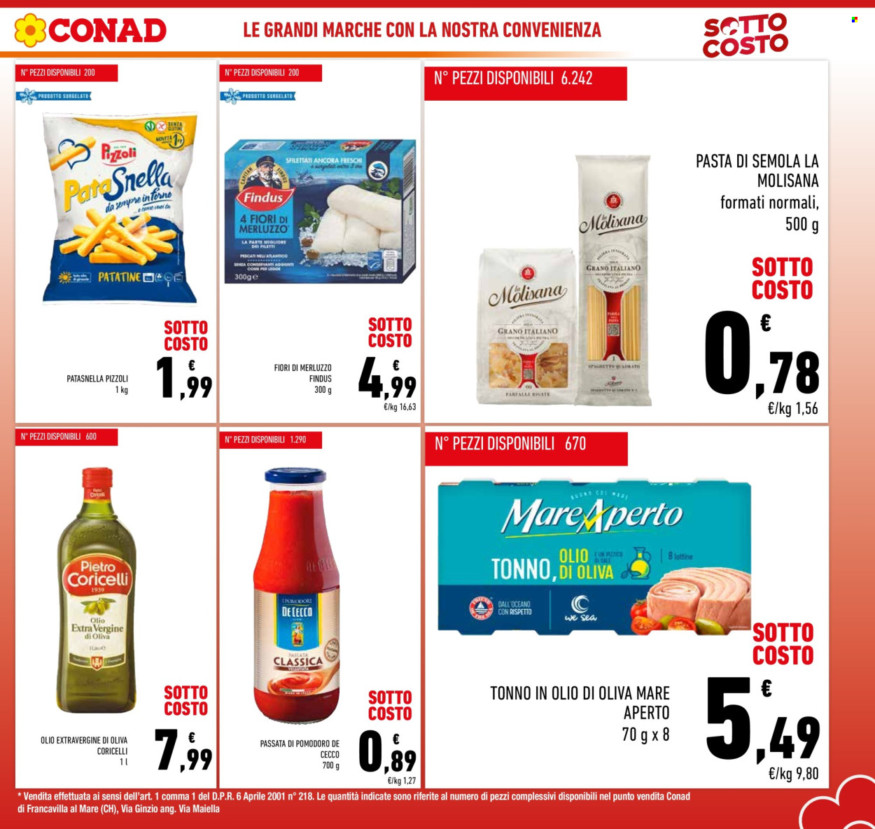 Volantino Conad - 31/7/2024 - 9/8/2024. Pagina 29