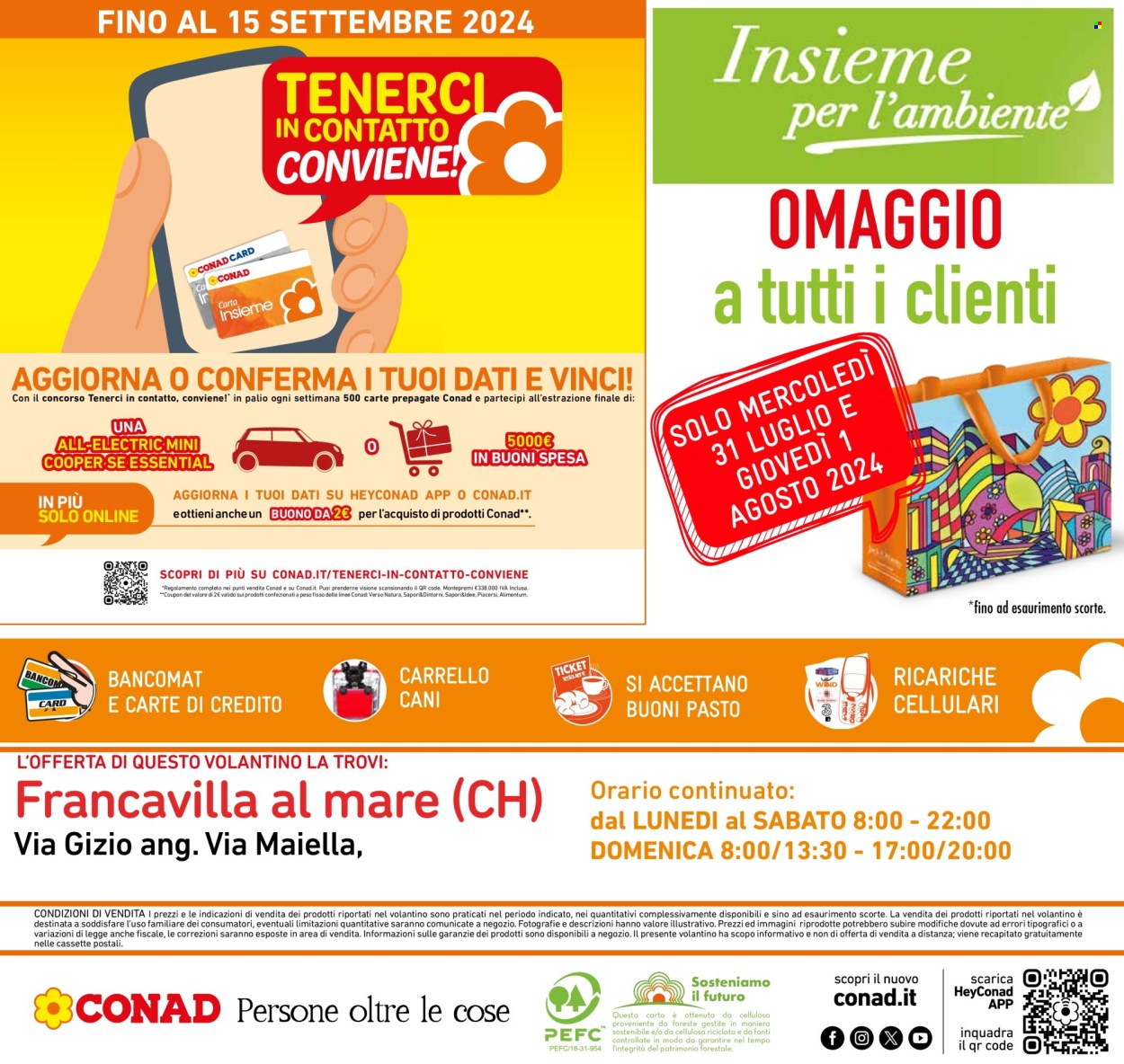 Volantino Conad - 31/7/2024 - 9/8/2024. Pagina 32