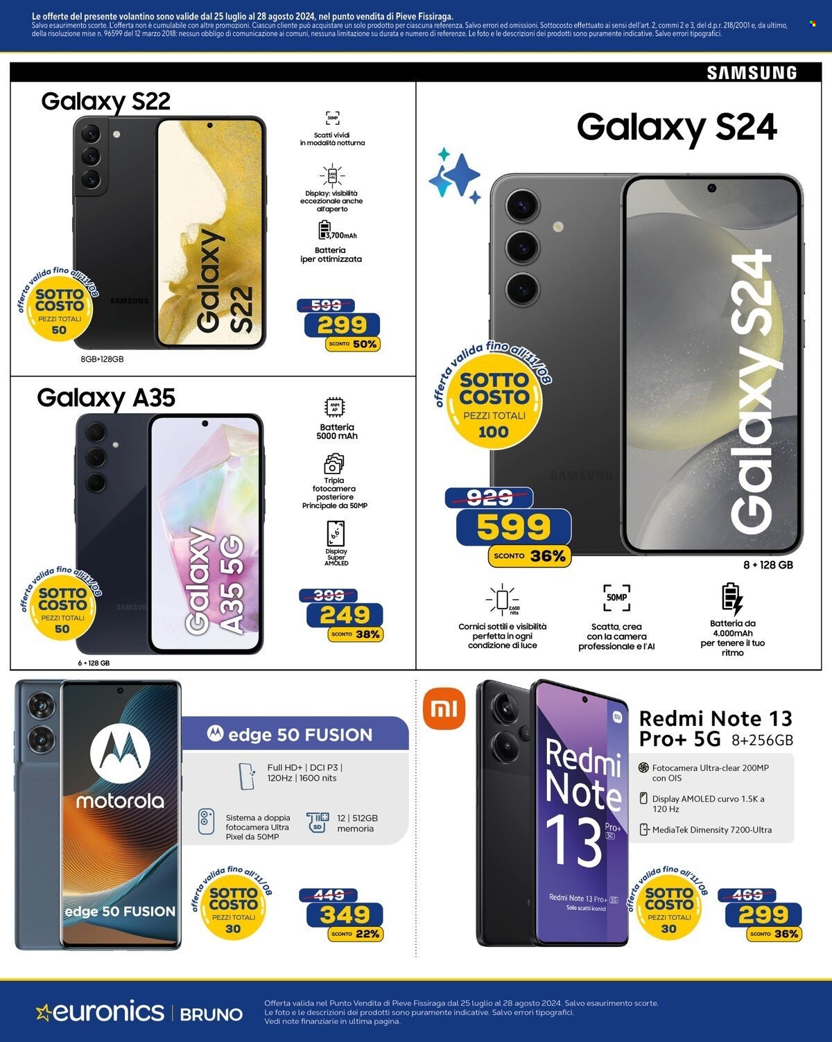 Volantino Euronics - 25/7/2024 - 28/8/2024. Pagina 2