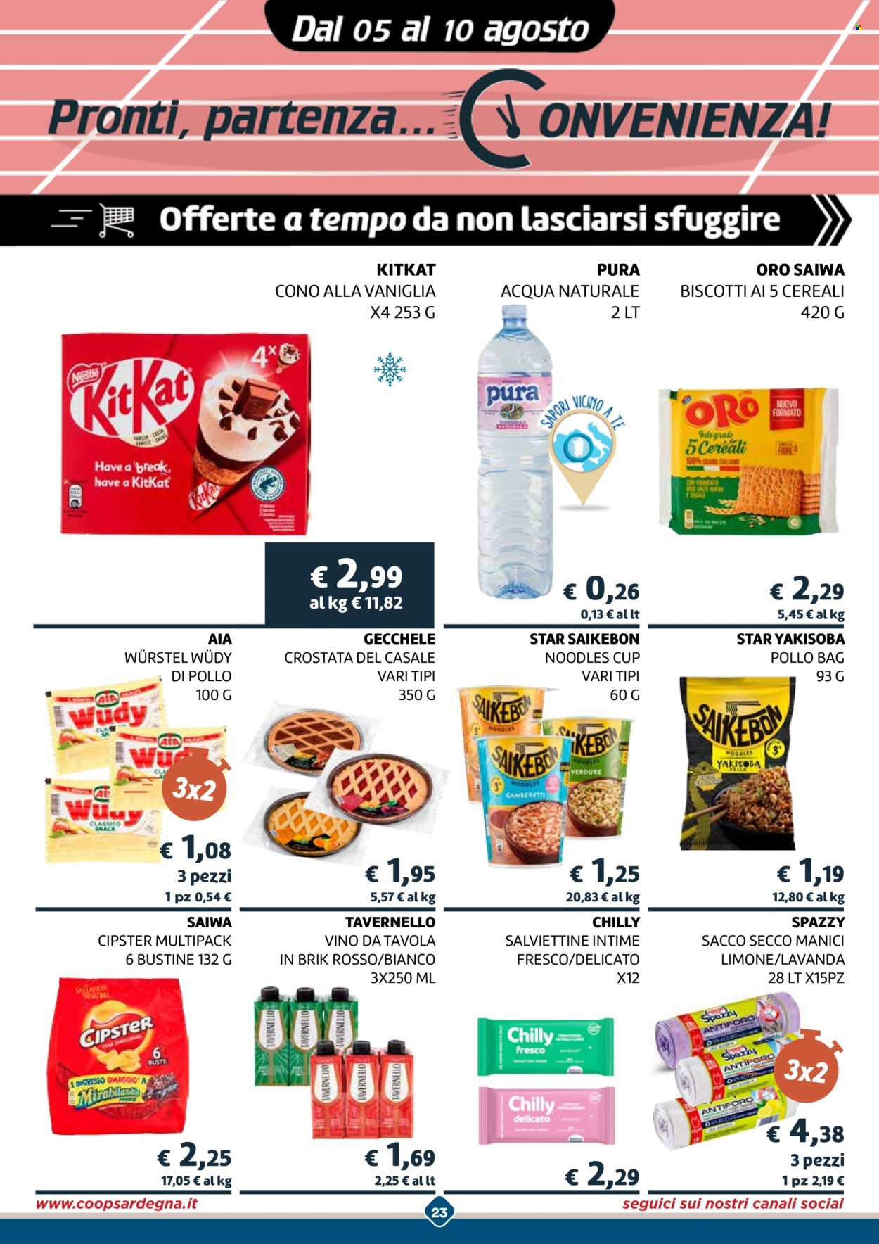 Leták Coop - 31.7.2024 - 10.8.2024. Strana 23