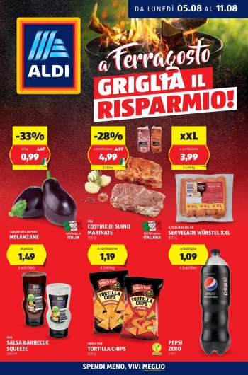 Volantino Aldi - 5/8/2024 - 11/8/2024.