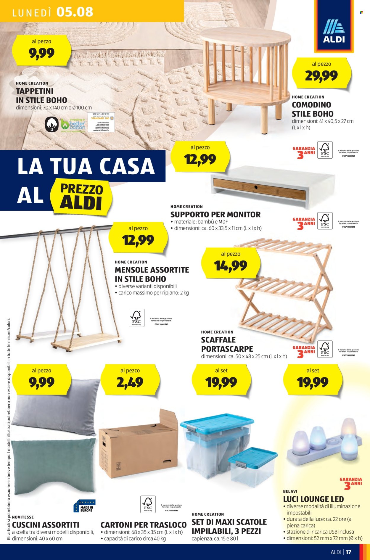 Volantino Aldi - 5/8/2024 - 11/8/2024. Pagina 17
