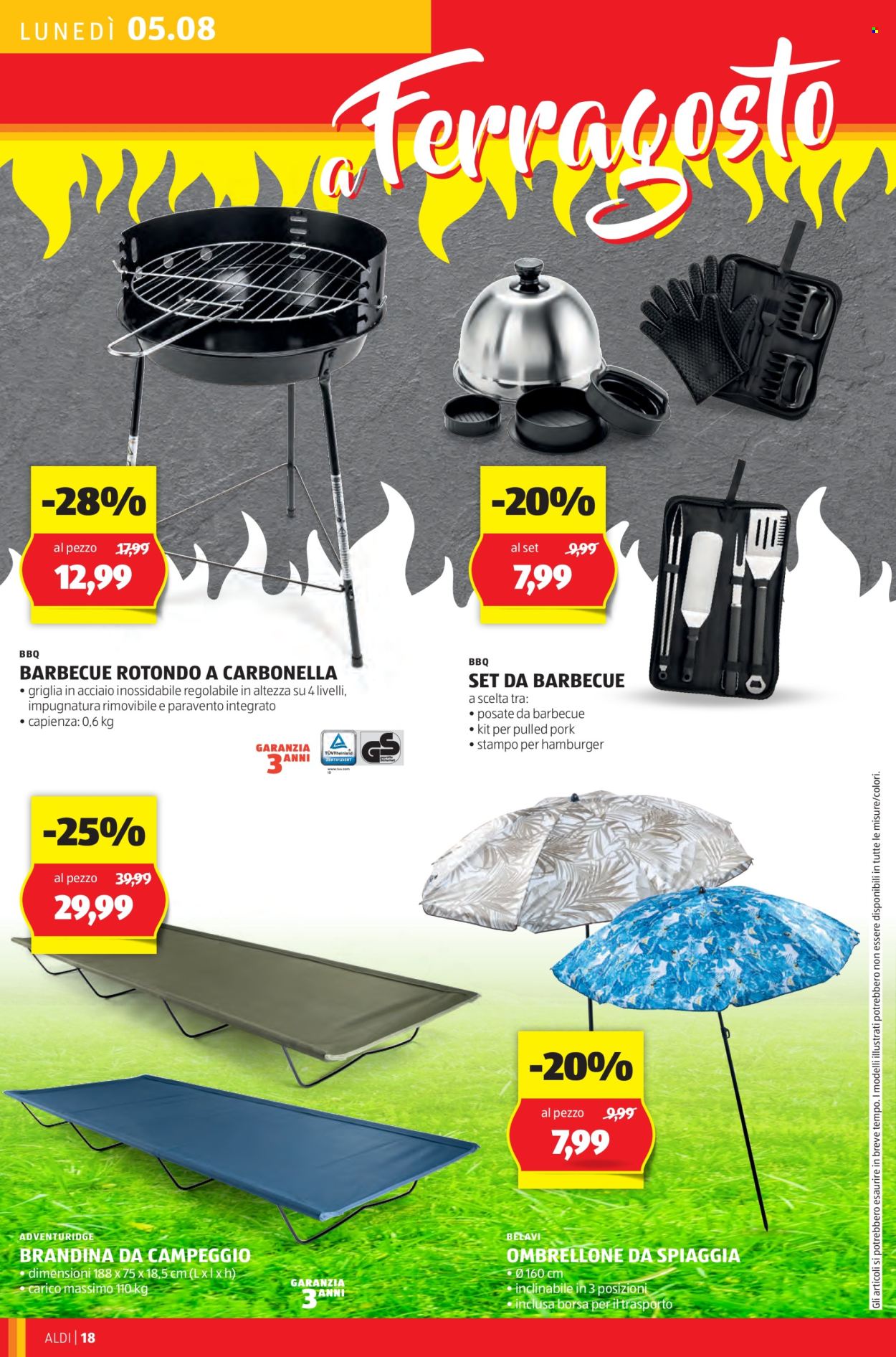Volantino Aldi - 5/8/2024 - 11/8/2024. Pagina 18
