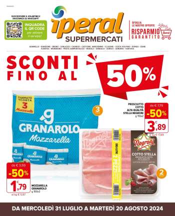Volantino Iperal - 31/7/2024 - 20/8/2024.