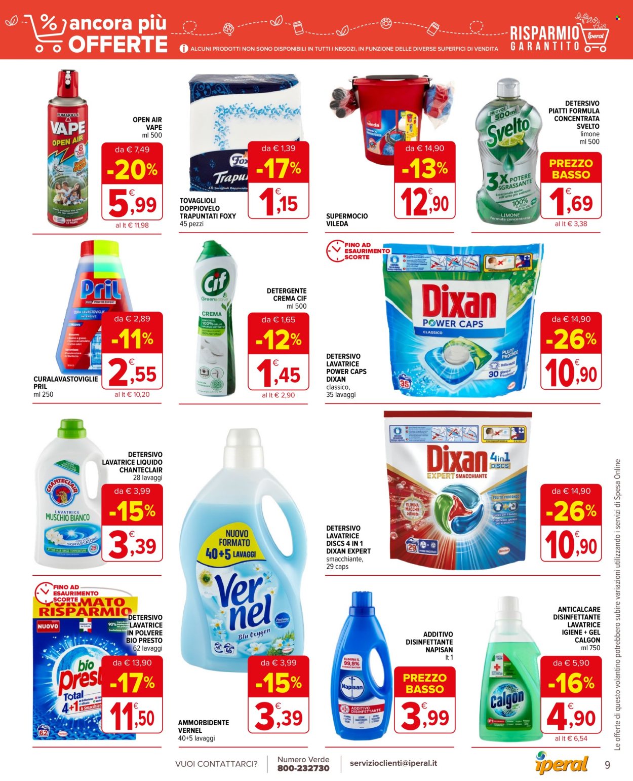 Volantino Iperal - 31/7/2024 - 20/8/2024. Pagina 9