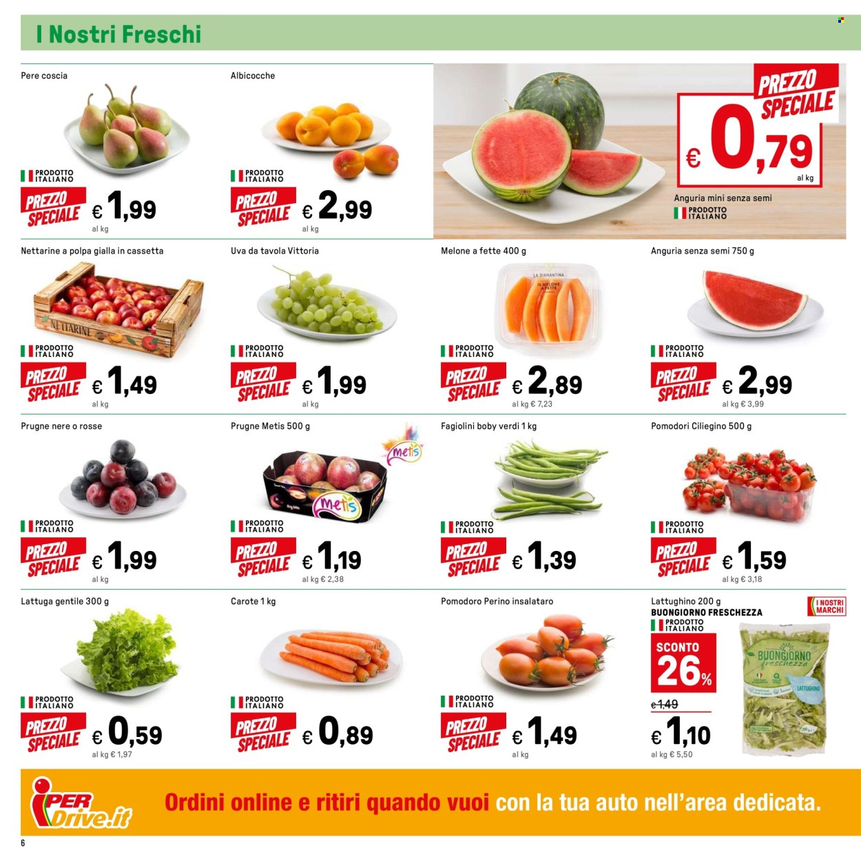 Volantino Iper, La grande i - 26/7/2024 - 4/8/2024. Pagina 6