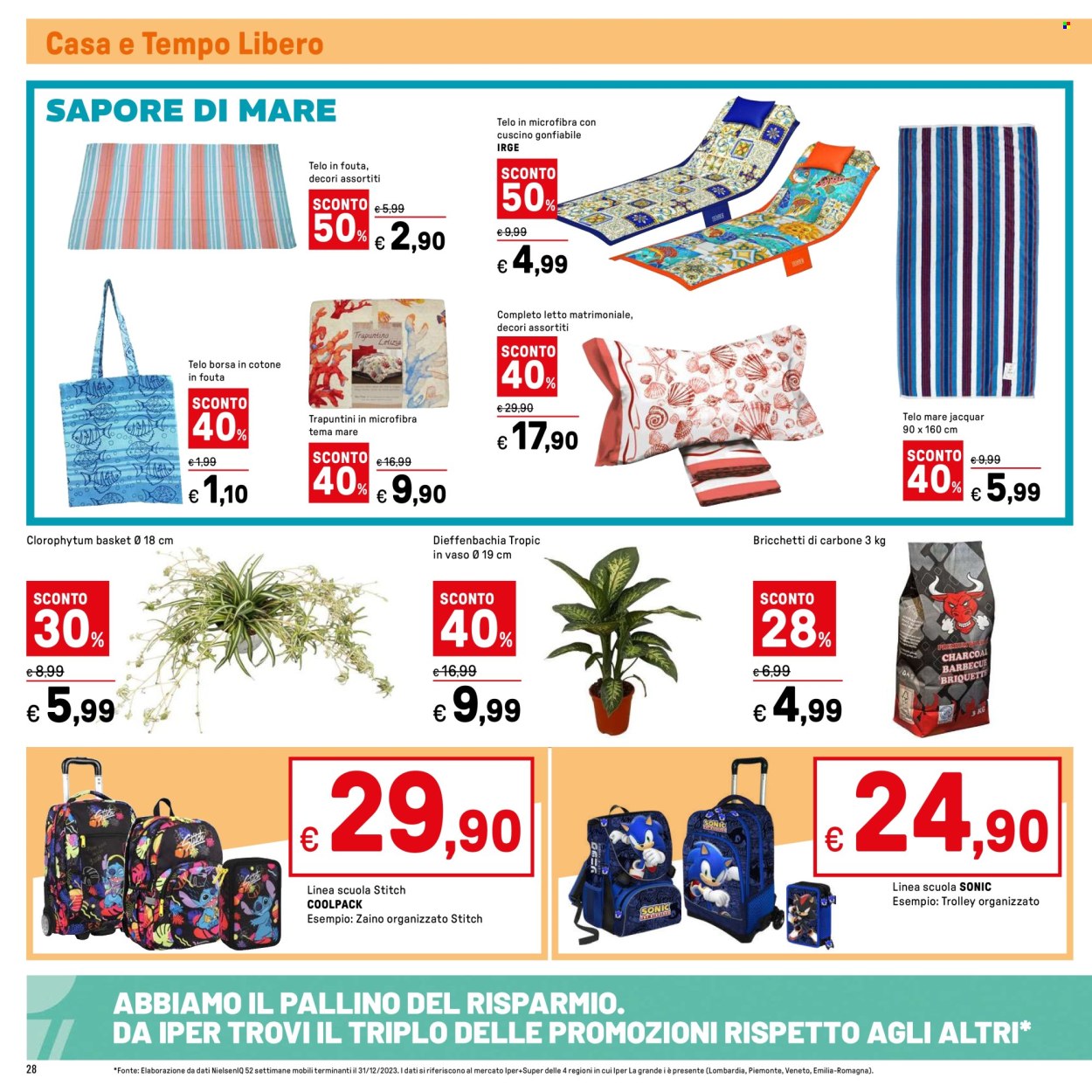 Volantino Iper, La grande i - 26/7/2024 - 4/8/2024. Pagina 28