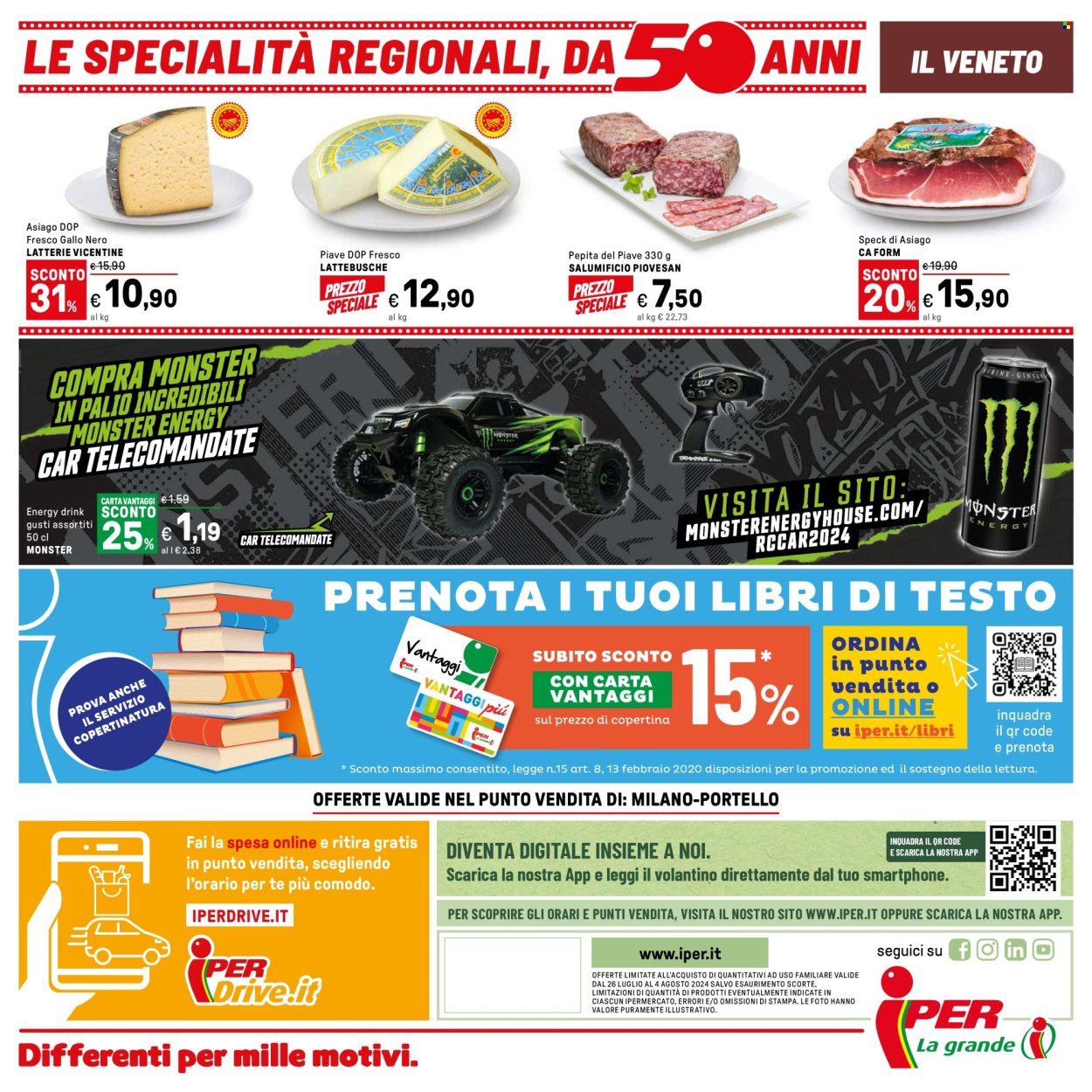 Volantino Iper, La grande i - 26/7/2024 - 4/8/2024. Pagina 34