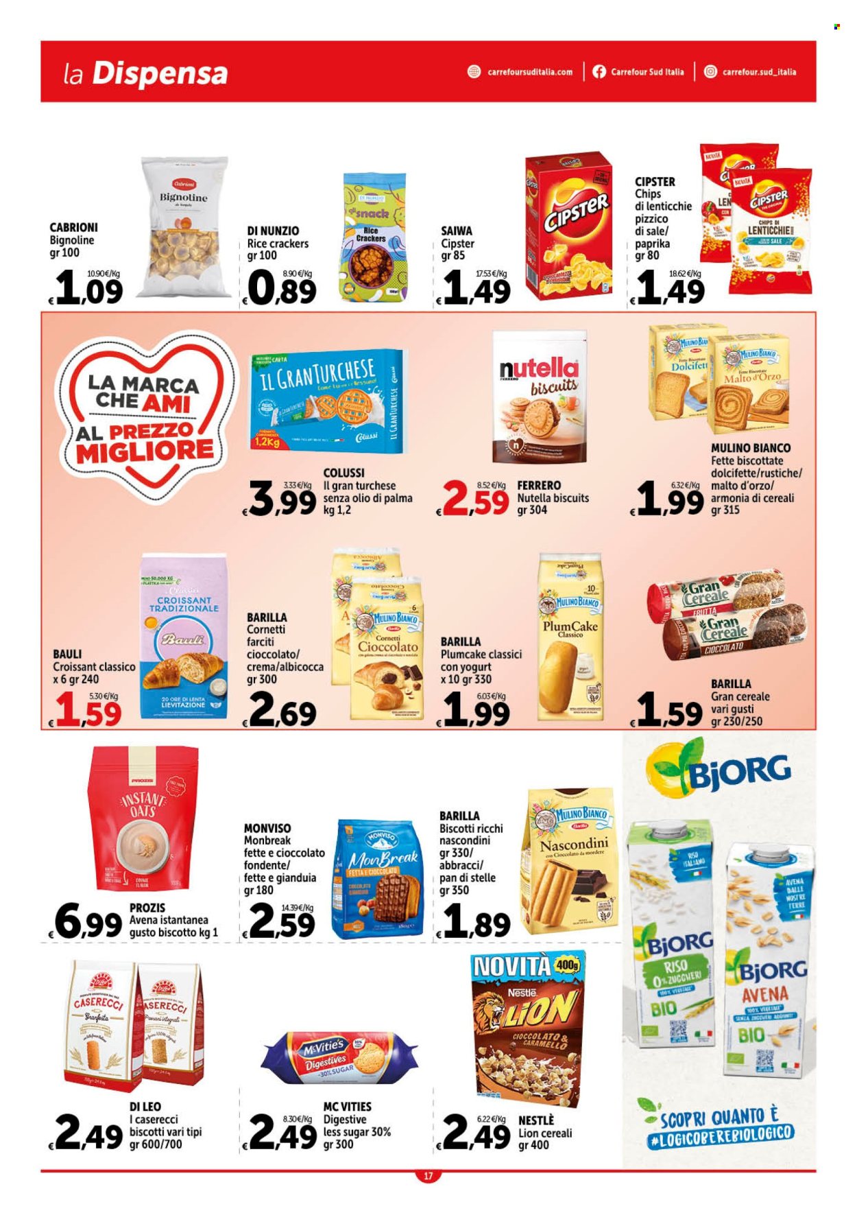 Leták Carrefour - 1.8.2024 - 10.8.2024. Strana 17