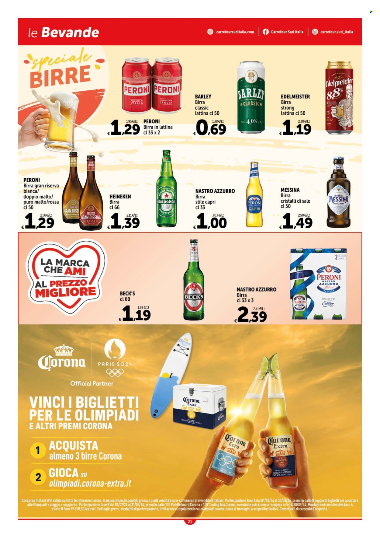 Volantino Carrefour - 1/8/2024 - 10/8/2024. Pagina 21
