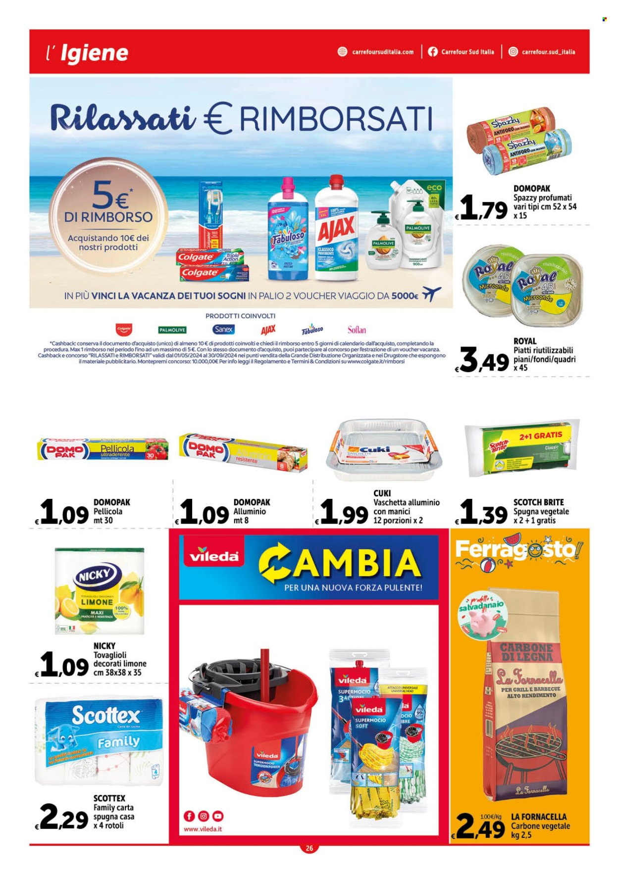 Volantino Carrefour - 1/8/2024 - 10/8/2024. Pagina 26