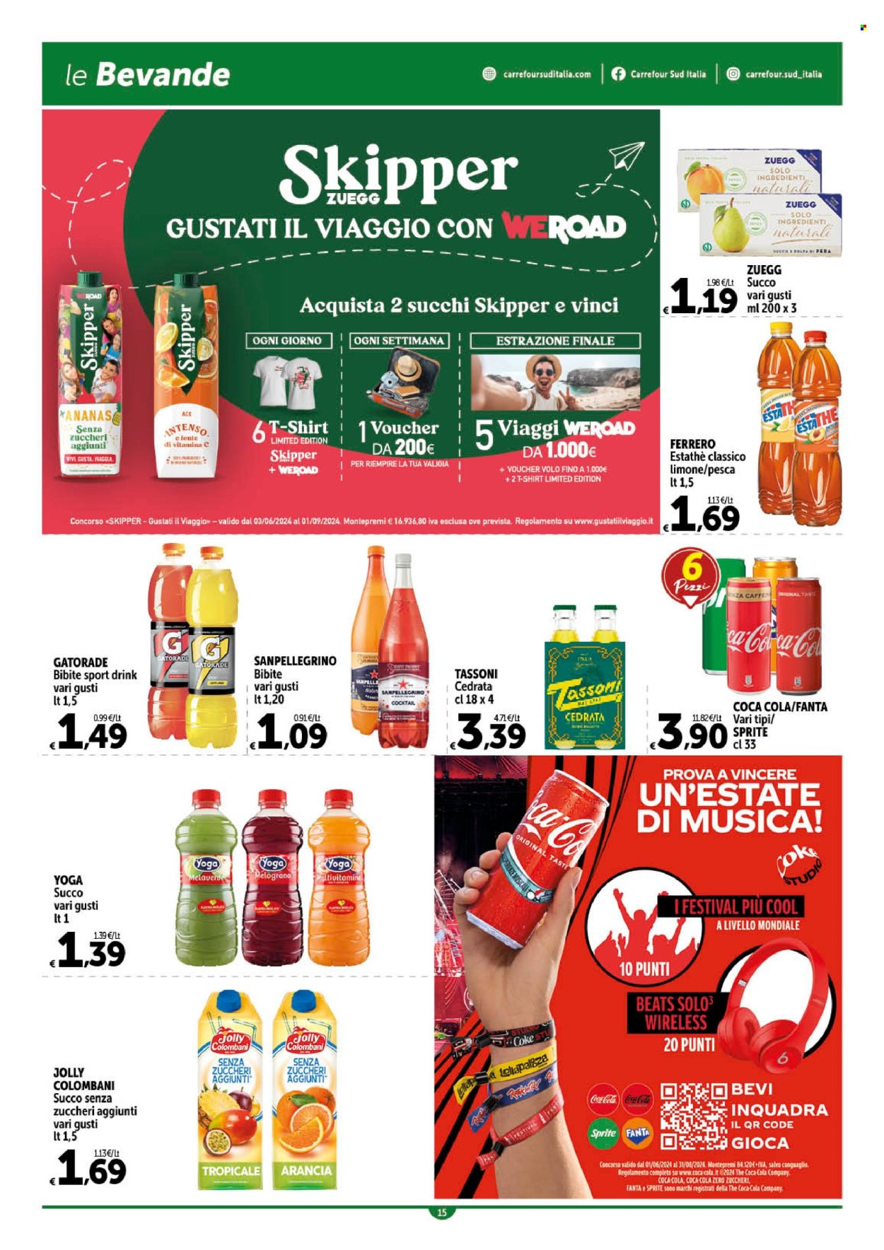 Leták Carrefour - 1.8.2024 - 14.8.2024. Strana 15