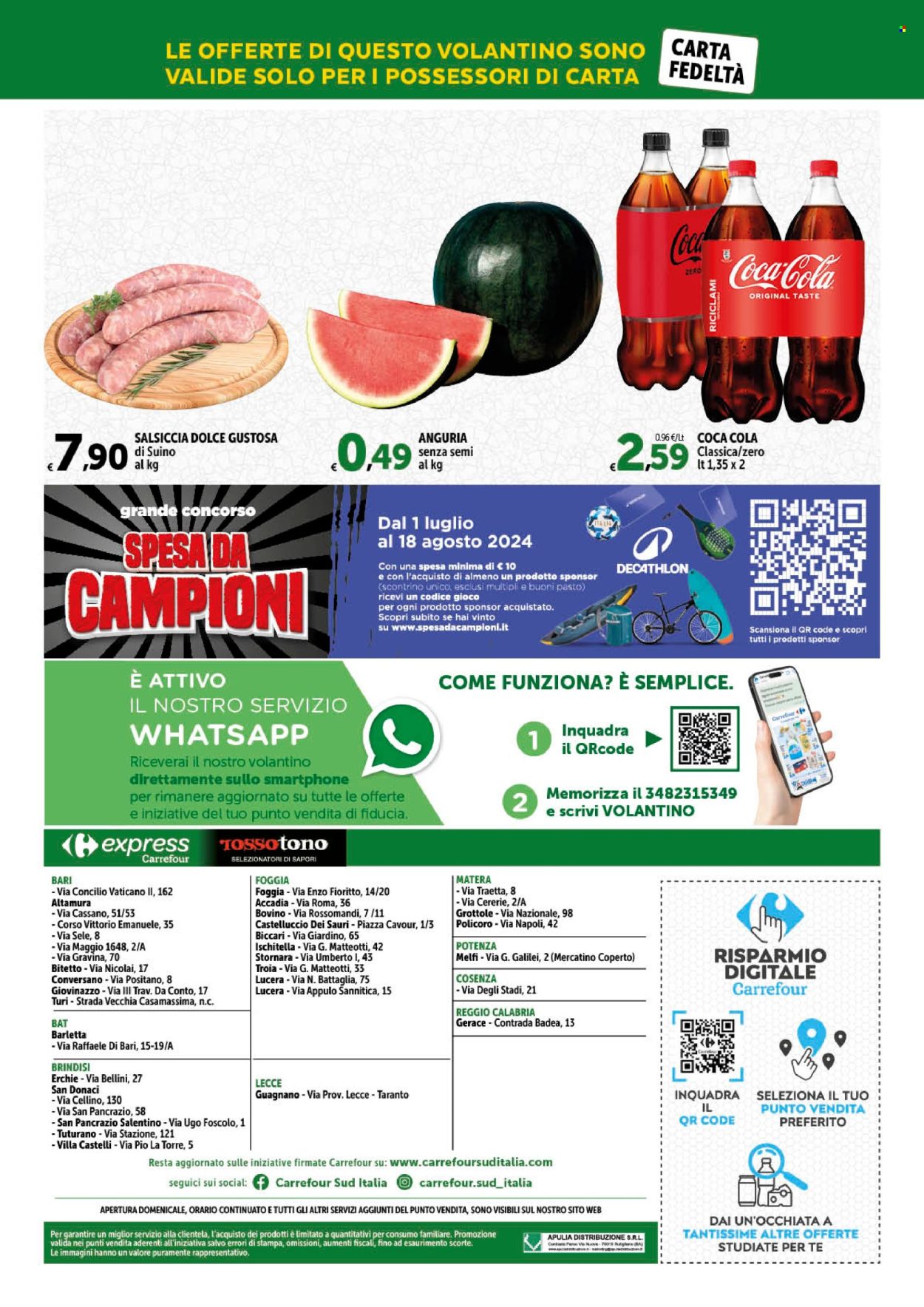 Leták Carrefour - 1.8.2024 - 14.8.2024. Strana 22