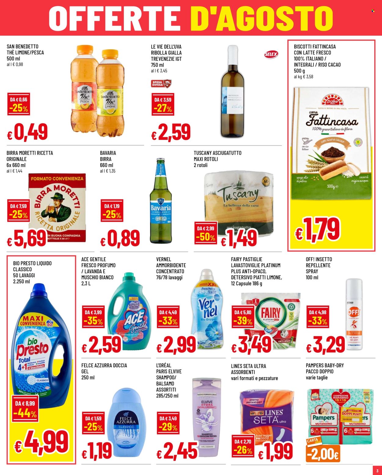 Volantino Famila - 1/8/2024 - 21/8/2024. Pagina 3