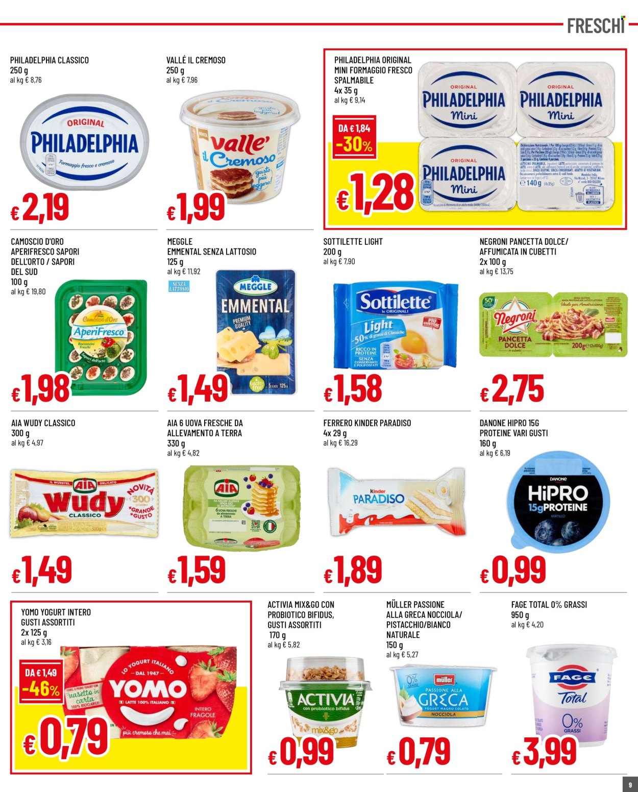 Volantino Famila - 1/8/2024 - 21/8/2024. Pagina 9