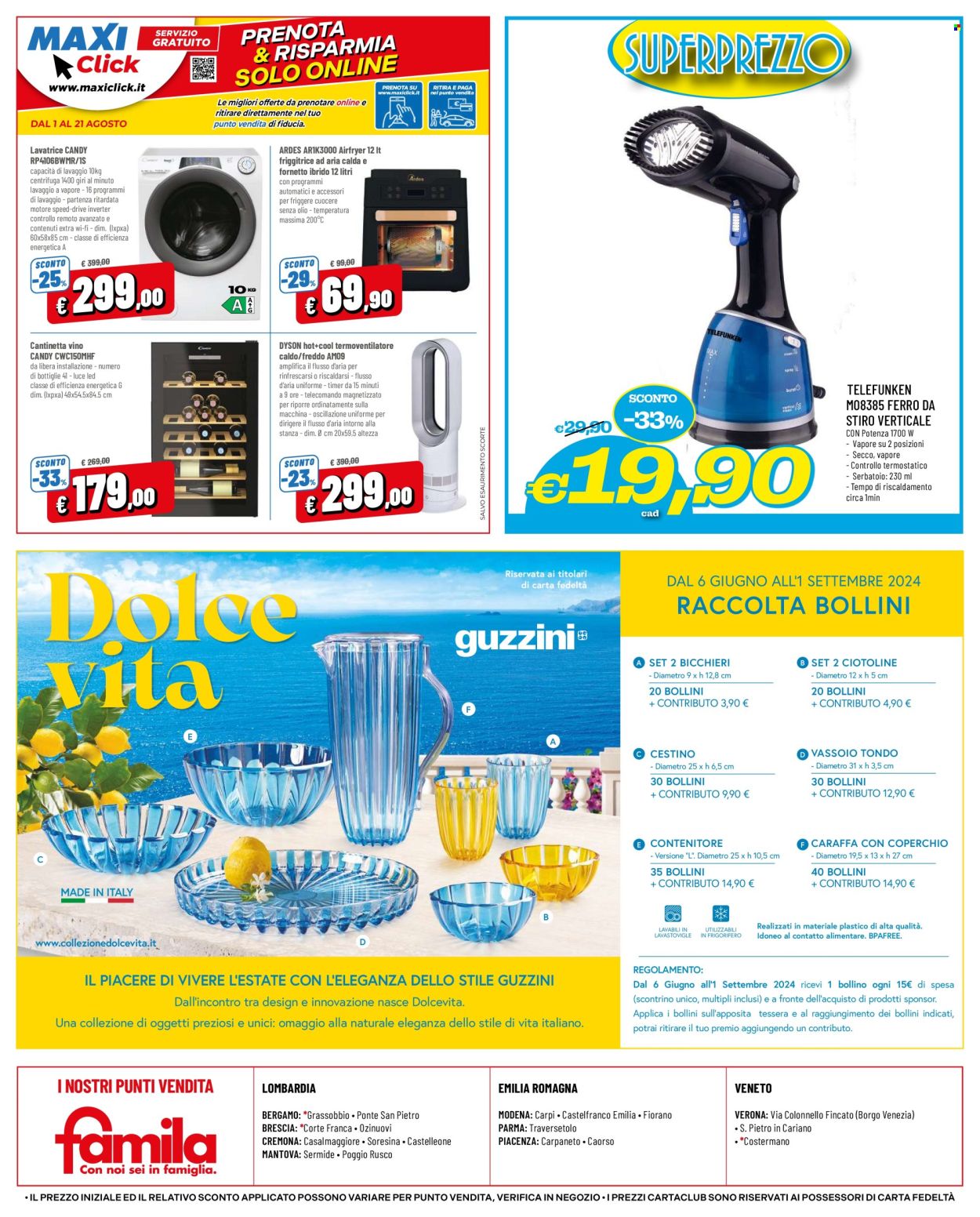 Volantino Famila - 1/8/2024 - 21/8/2024. Pagina 24