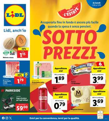 Volantino Lidl - 5/8/2024 - 11/8/2024.
