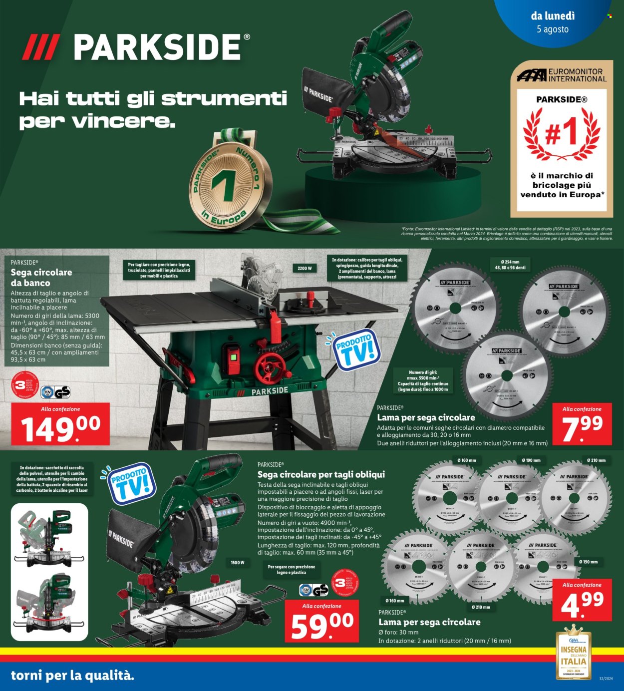 Volantino Lidl - 5/8/2024 - 11/8/2024. Pagina 21