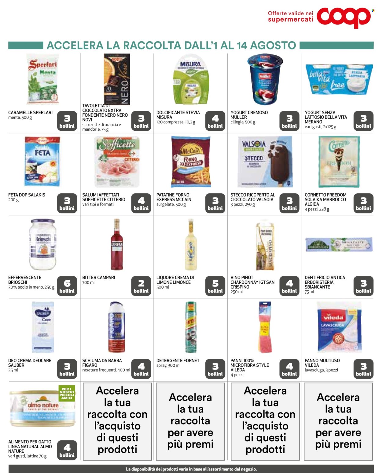 Volantino Coop - 1/8/2024 - 14/8/2024. Pagina 13