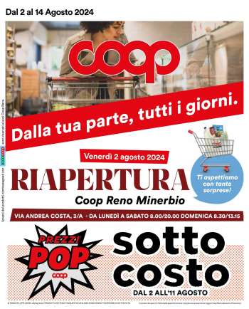 Volantino Coop - 2/8/2024 - 14/8/2024.