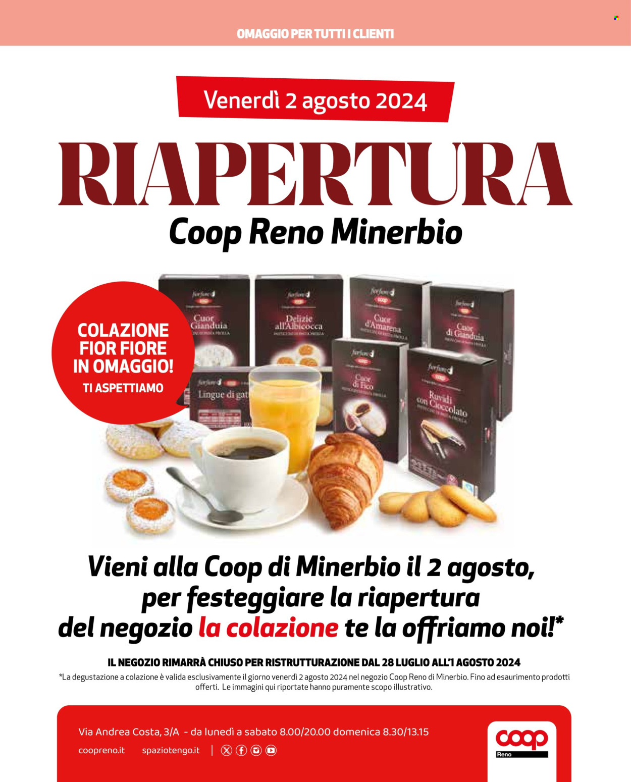 Leták Coop - 2.8.2024 - 14.8.2024. Strana 3