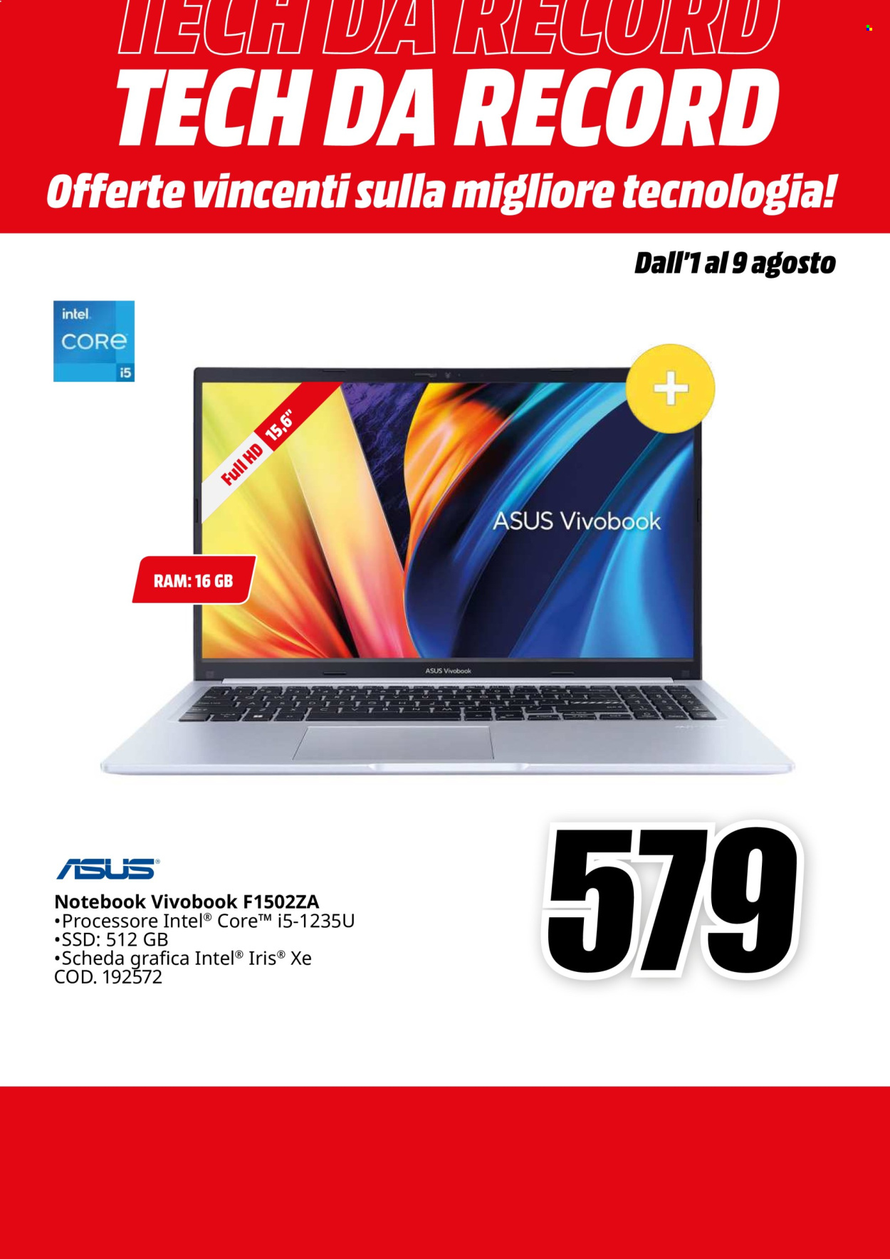 Volantino MediaWorld - 1/8/2024 - 9/8/2024. Pagina 4