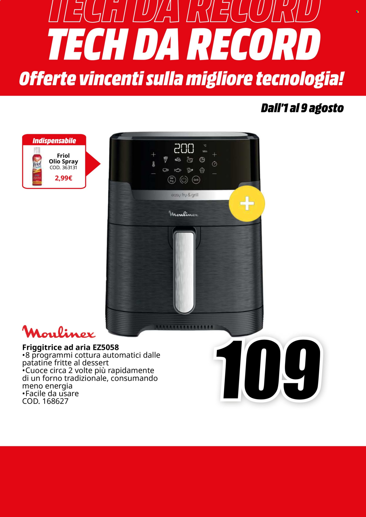 Volantino MediaWorld - 1/8/2024 - 9/8/2024. Pagina 43