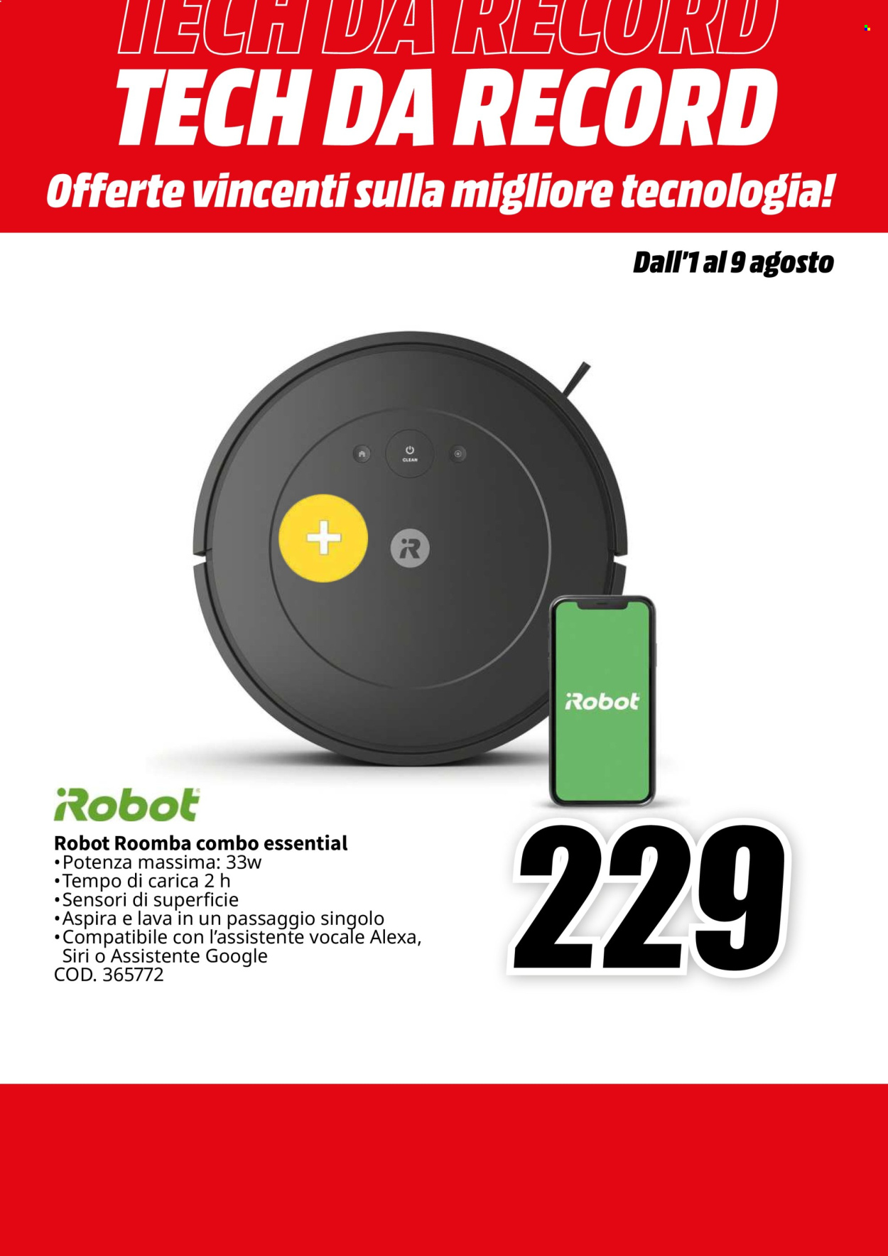 Volantino MediaWorld - 1/8/2024 - 9/8/2024. Pagina 49