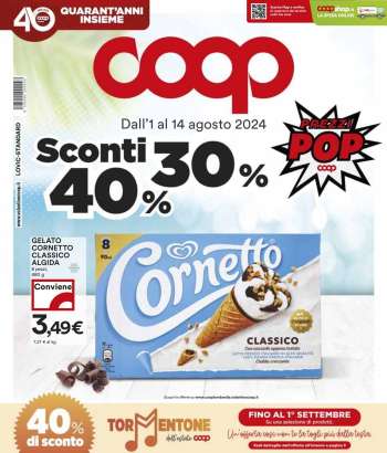 Volantino Coop - 1/8/2024 - 14/8/2024.