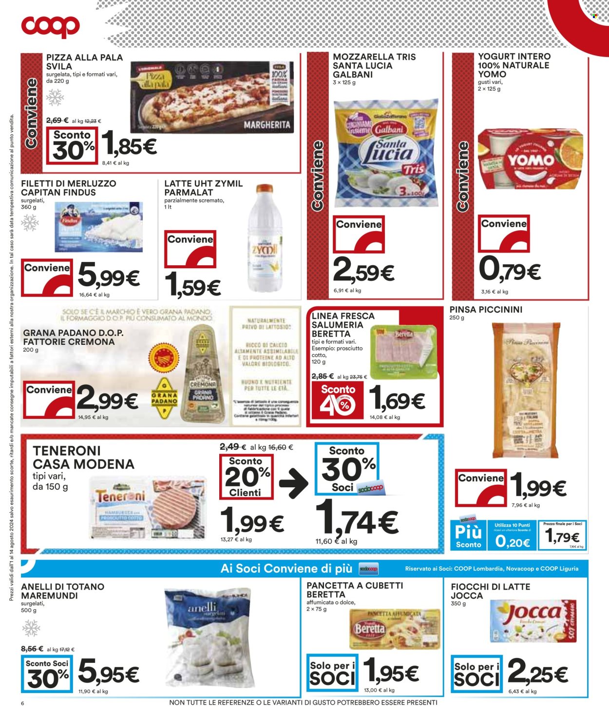 Leták Coop - 1.8.2024 - 14.8.2024. Strana 6