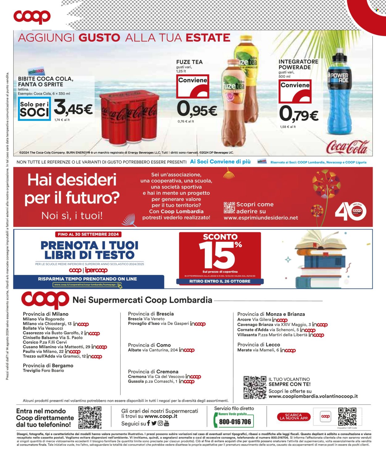 Leták Coop - 1.8.2024 - 14.8.2024. Strana 10