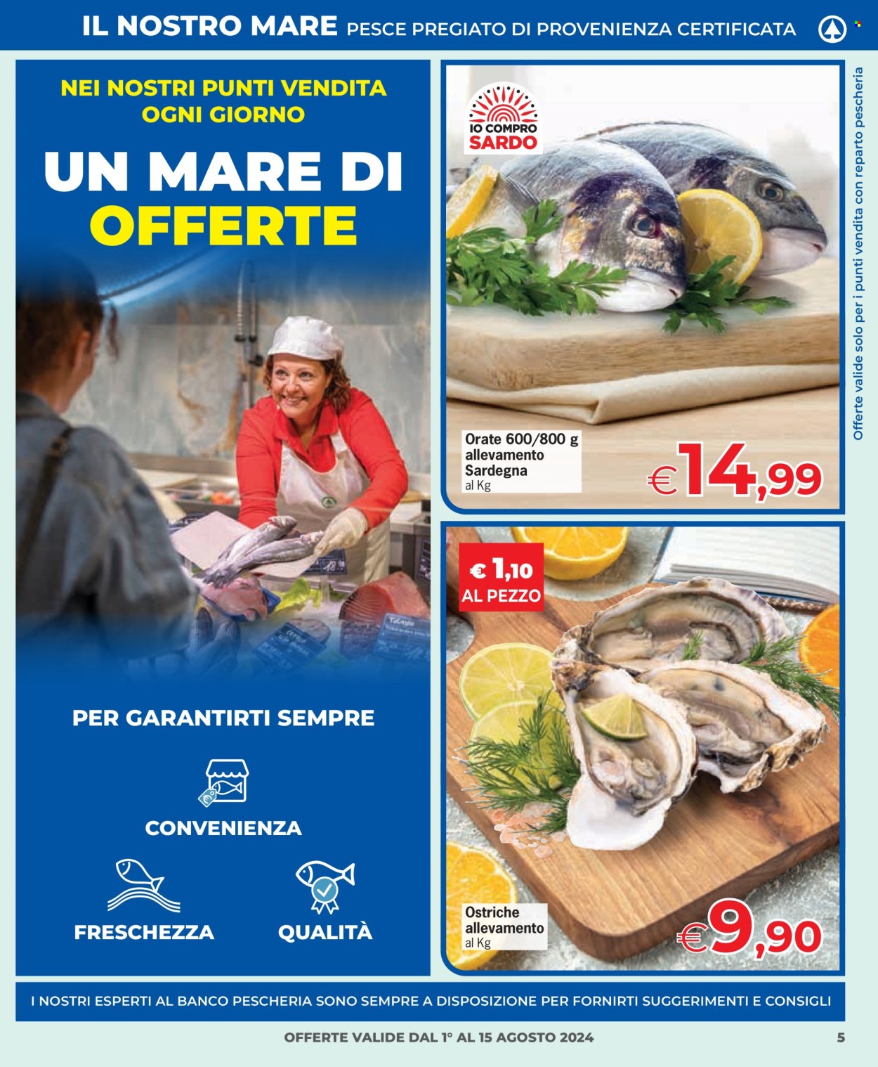 Leták Eurospar - 1.8.2024 - 15.8.2024. Strana 5