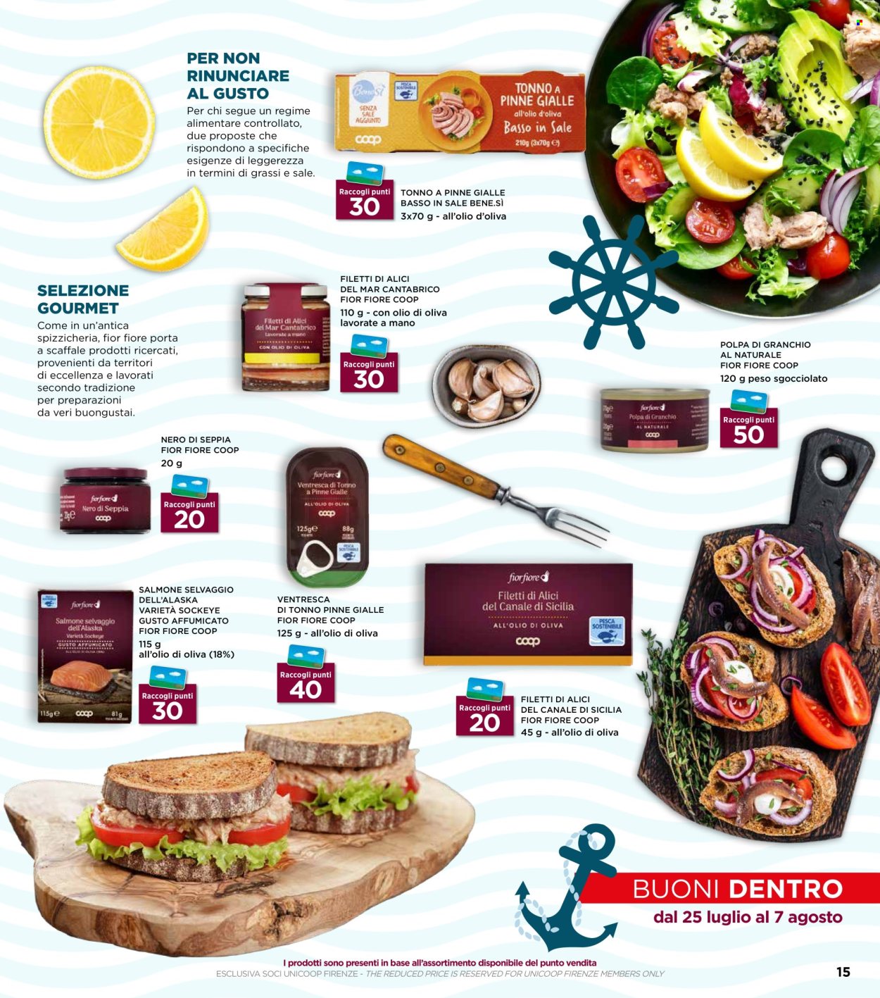 Volantino Coop - 31/7/2024 - 12/8/2024. Pagina 15