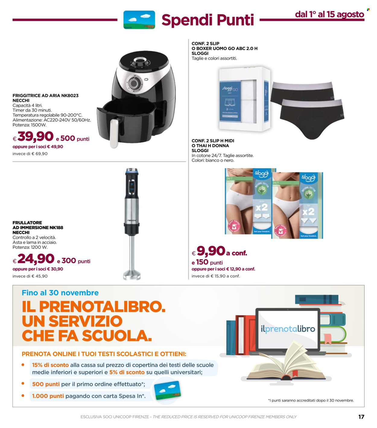 Volantino Coop - 31/7/2024 - 12/8/2024. Pagina 17