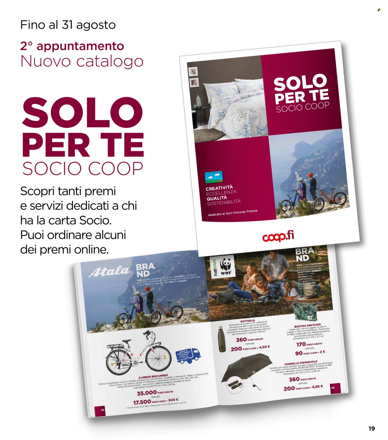 Volantino Coop - 31/7/2024 - 12/8/2024. Pagina 19
