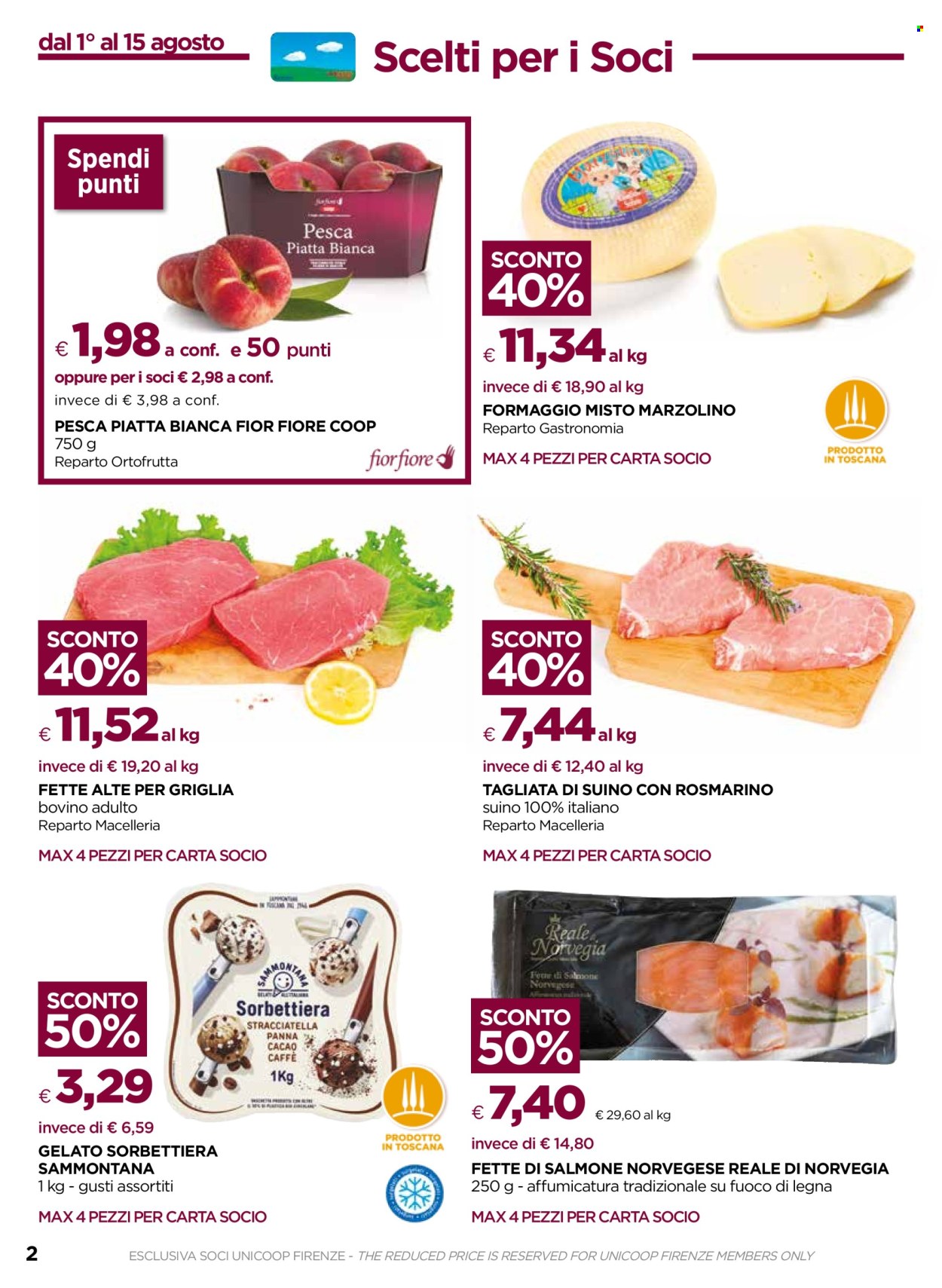 Leták Coop - 31.7.2024 - 12.8.2024. Strana 2