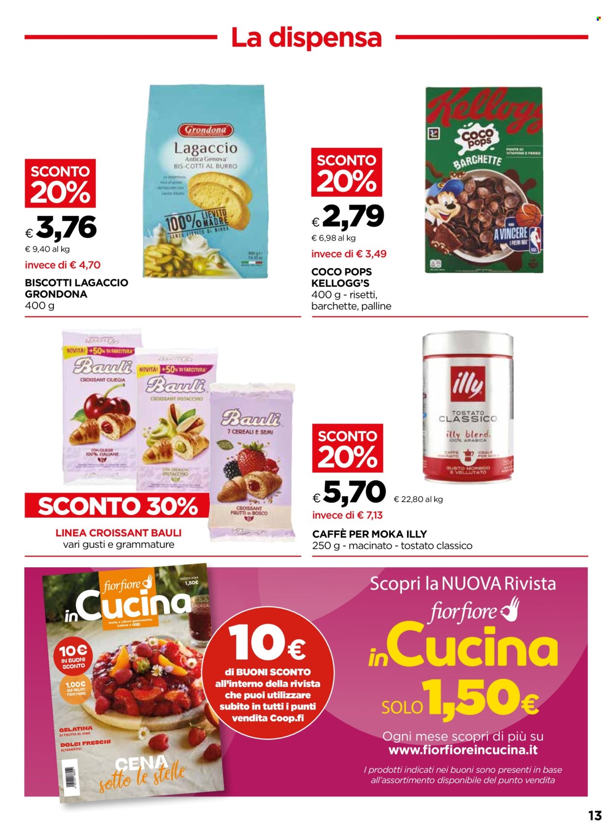 Leták Coop - 31.7.2024 - 12.8.2024. Strana 13