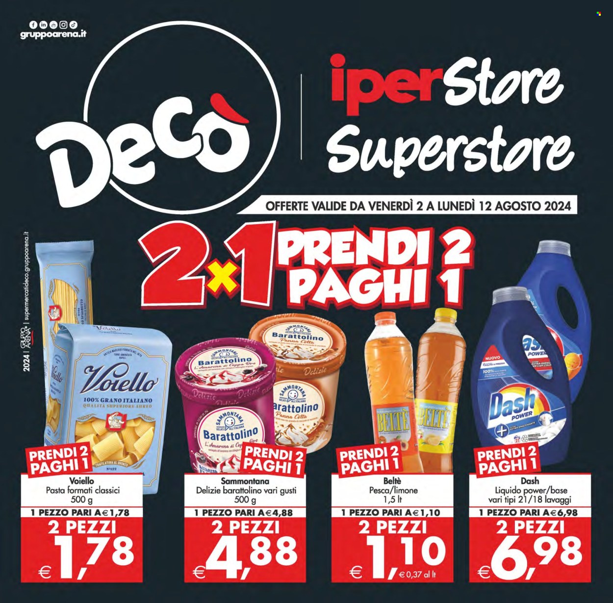 Volantino Deco - 2/8/2024 - 12/8/2024. Pagina 1