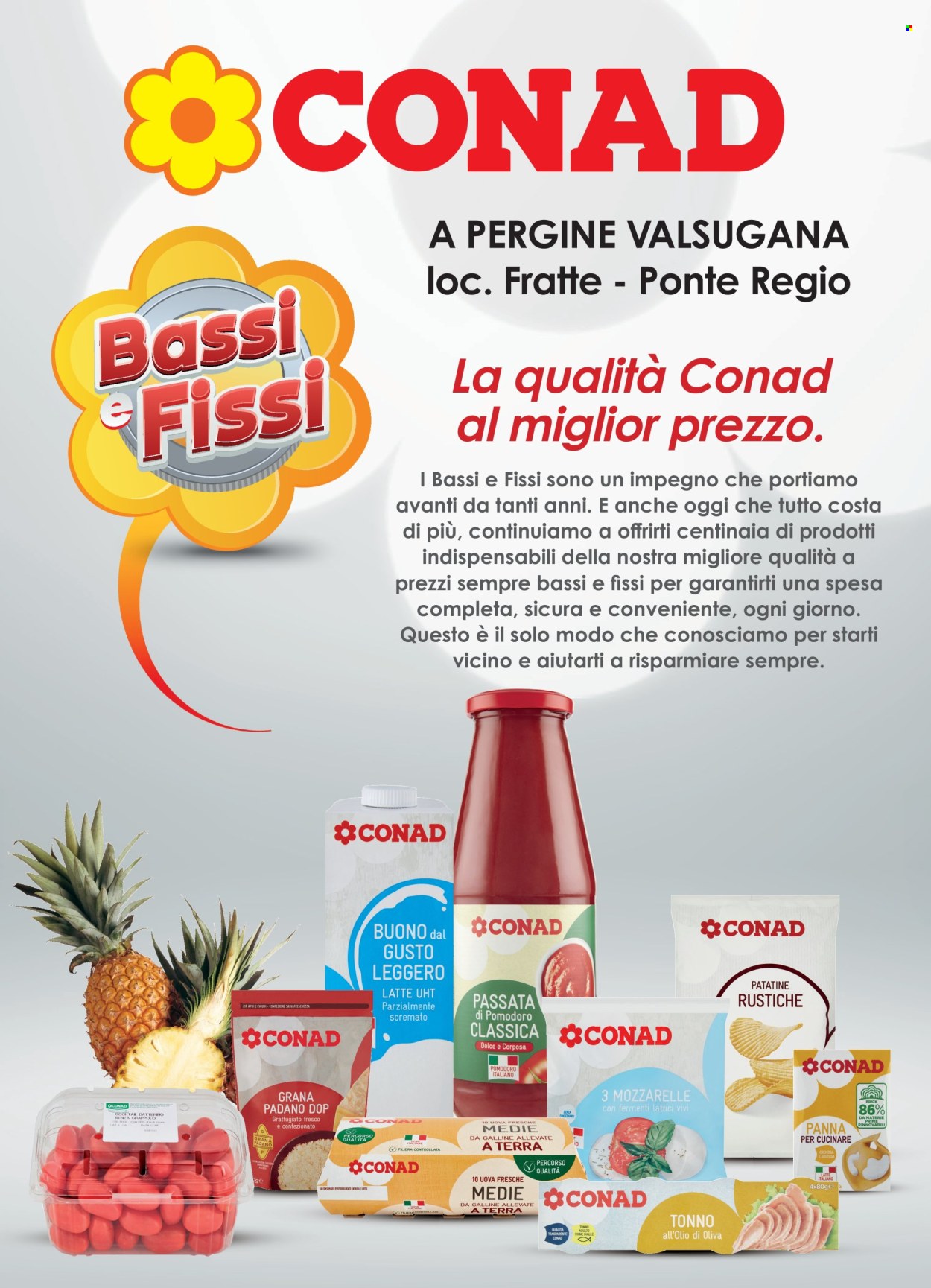 Volantino Conad - 31/7/2024 - 19/8/2024. Pagina 1