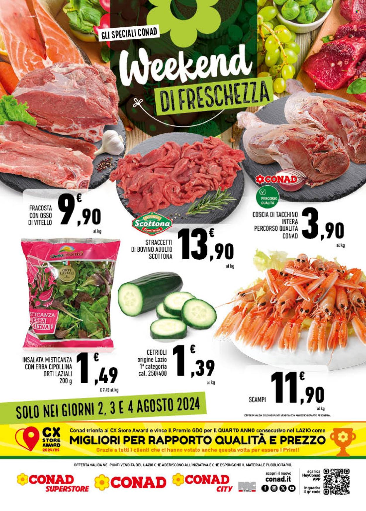 Volantino Conad - 2/8/2024 - 4/8/2024. Pagina 2