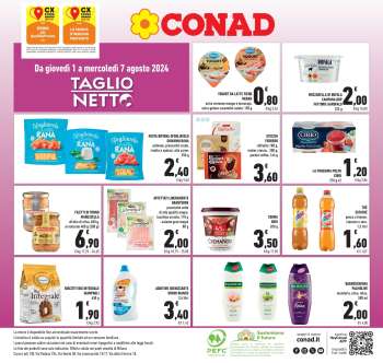 Volantino Conad - 1/8/2024 - 7/8/2024.