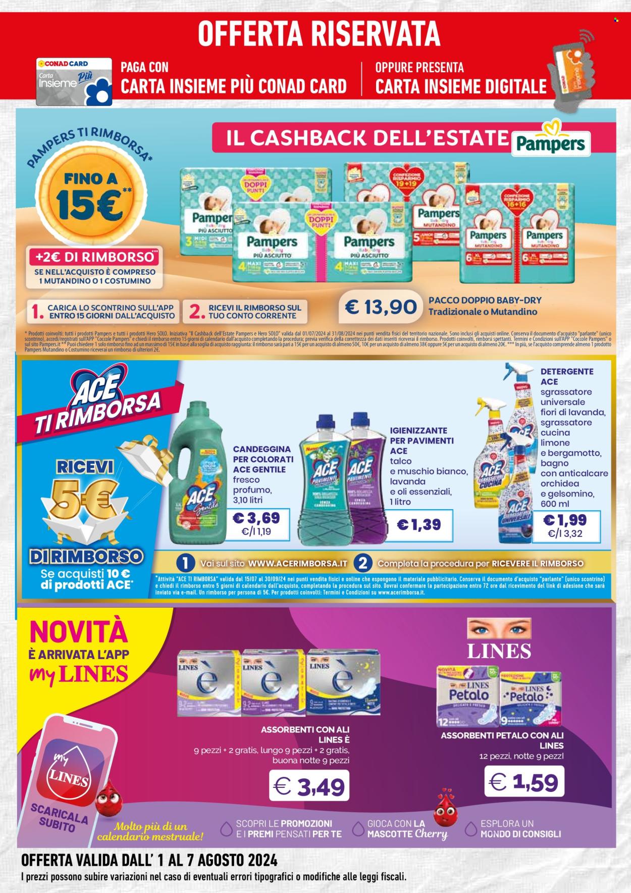 Volantino Conad - 1/8/2024 - 7/8/2024. Pagina 4
