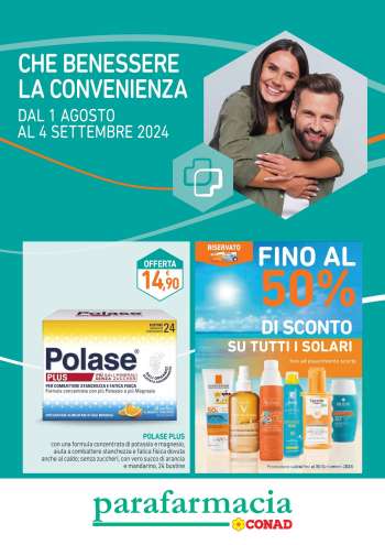 Volantino Conad - 1/8/2024 - 4/9/2024.